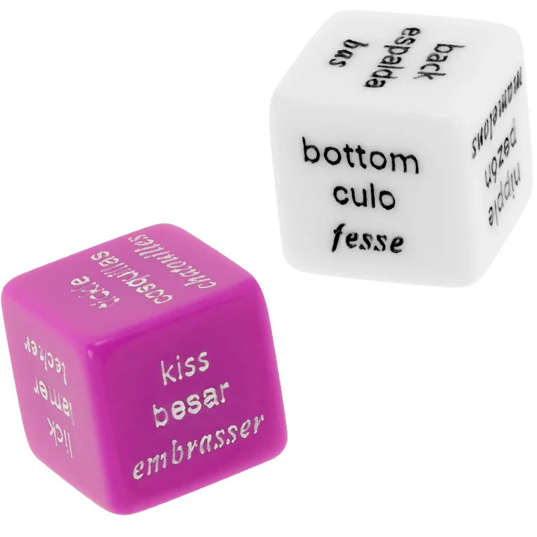 COVERME - JUEGO DE DADOS ERÓTICOS ES/FR/EN - Nuvica