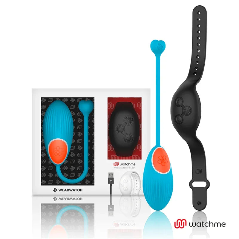WEARWATCH - HUEVO CONTROL REMOTO TECHNOLOGY WATCHME AZUL / AZABACHE - Nuvica