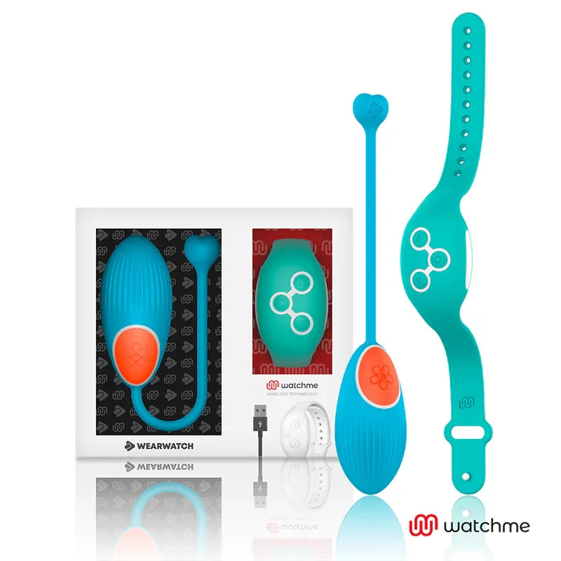 WEARWATCH - HUEVO CONTROL REMOTO TECHNOLOGY WATCHME AZUL / AGUAMARINA - Nuvica