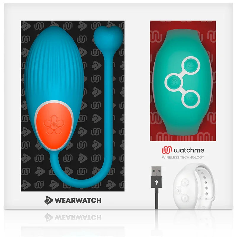 WEARWATCH - HUEVO CONTROL REMOTO TECHNOLOGY WATCHME AZUL / AGUAMARINA - Nuvica