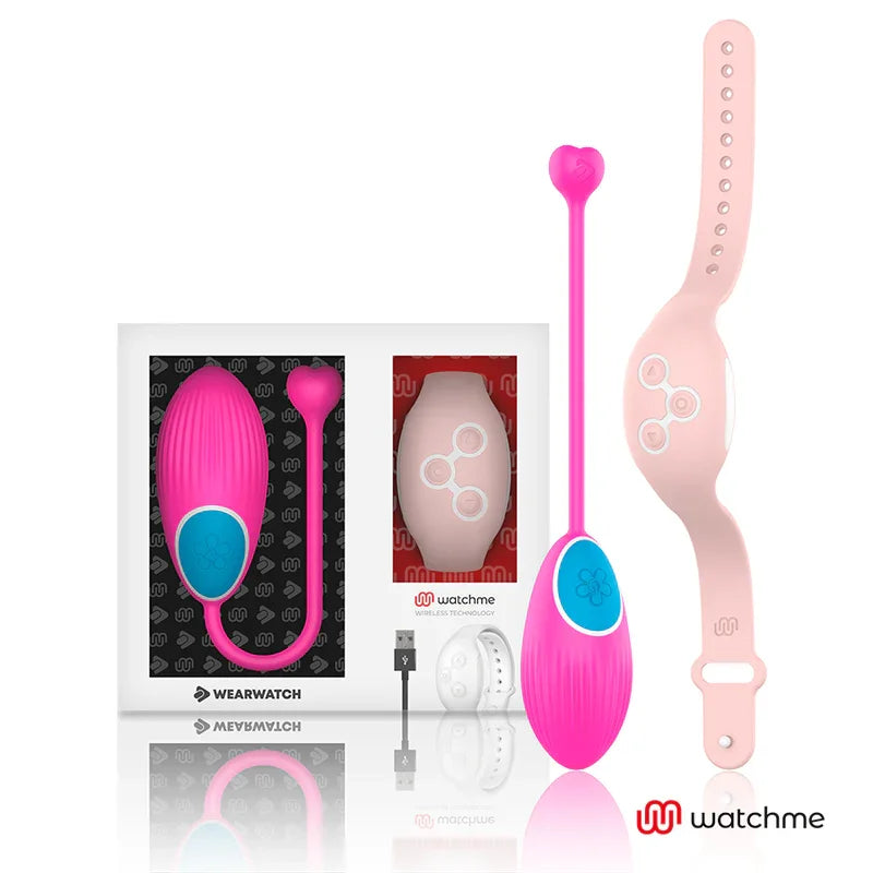 WEARWATCH - HUEVO CONTROL REMOTO TECHNOLOGY WATCHME FUCSIA / ROSA - Nuvica
