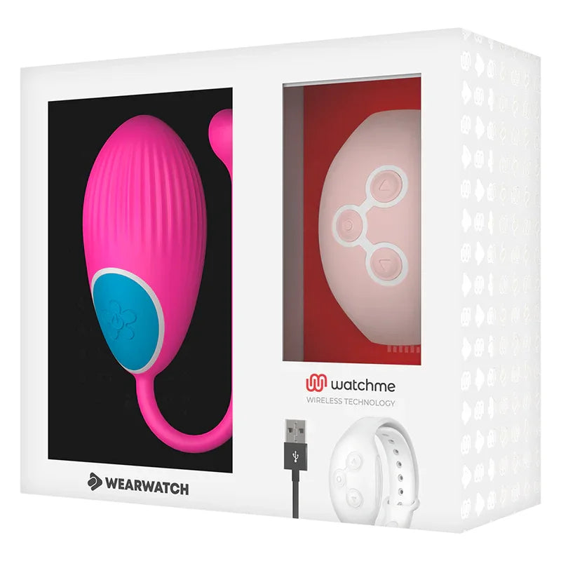 WEARWATCH - HUEVO CONTROL REMOTO TECHNOLOGY WATCHME FUCSIA / ROSA - Nuvica