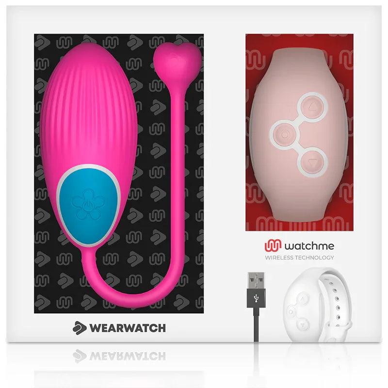 WEARWATCH - HUEVO CONTROL REMOTO TECHNOLOGY WATCHME FUCSIA / ROSA - Nuvica