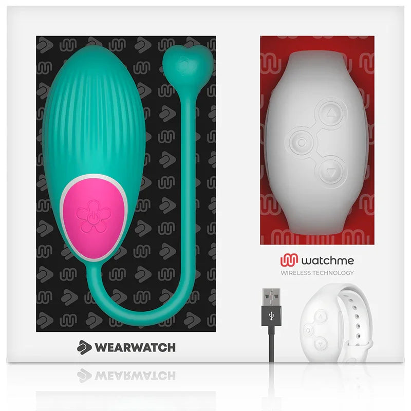 WEARWATCH - HUEVO CONTROL REMOTO TECHNOLOGY WATCHME AGUA MARINA / NÍVEO - Nuvica