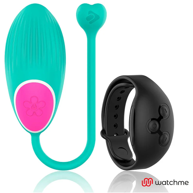 WEARWATCH - HUEVO CONTROL REMOTO TECHNOLOGY WATCHME AGUA MARINA / AZABACHE - Nuvica