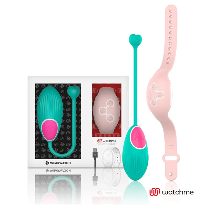 WEARWATCH - HUEVO CONTROL REMOTO TECHNOLOGY WATCHME AGUA MARINA / ROSA - Nuvica
