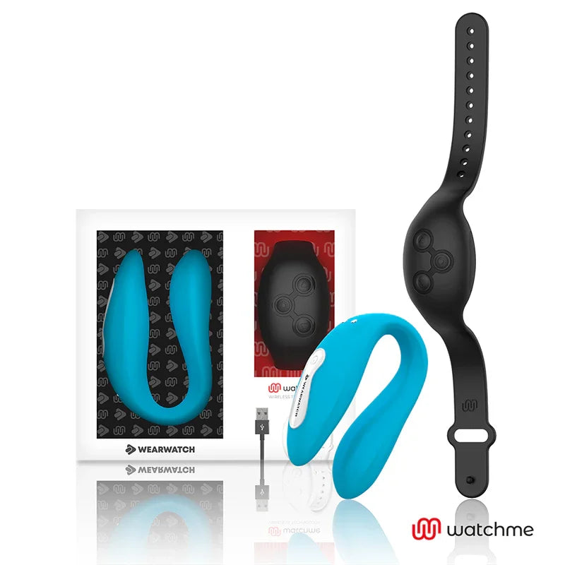 WEARWATCH - VIBRADOR DUAL TECHNOLOGY WATCHME AÑIL / AZABACHE - Nuvica