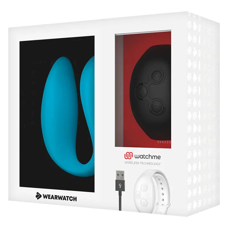 WEARWATCH - VIBRADOR DUAL TECHNOLOGY WATCHME AÑIL / AZABACHE - Nuvica