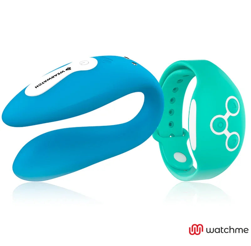 WEARWATCH - VIBRADOR DUAL TECHNOLOGY WATCHME AÑIL /AGUA MARINA - Nuvica