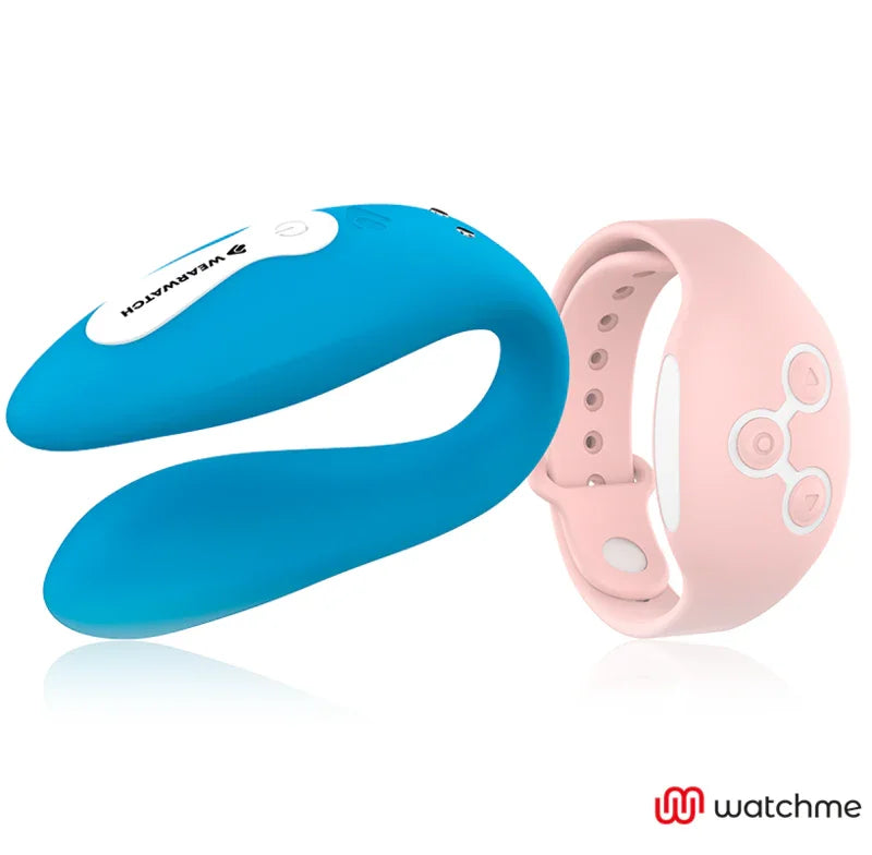 WEARWATCH - VIBRADOR DUAL TECHNOLOGY WATCHME AÑIL / ROSA - Nuvica