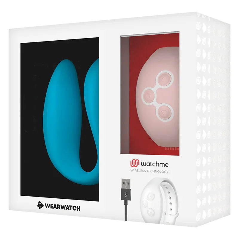 WEARWATCH - VIBRADOR DUAL TECHNOLOGY WATCHME AÑIL / ROSA - Nuvica