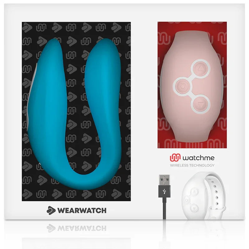 WEARWATCH - VIBRADOR DUAL TECHNOLOGY WATCHME AÑIL / ROSA - Nuvica