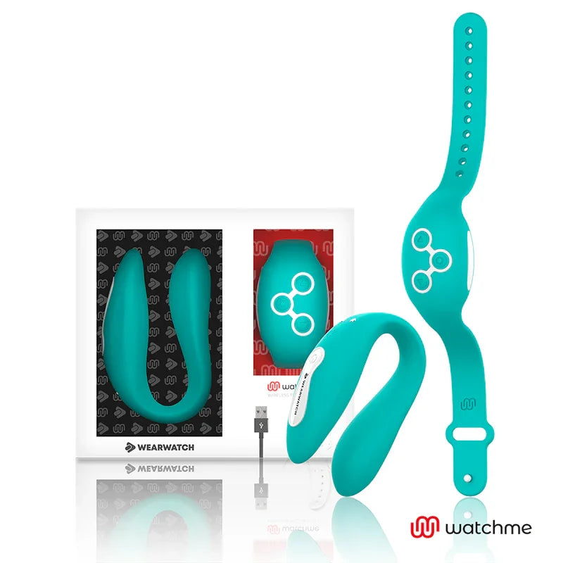 WEARWATCH - VIBRADOR DUAL TECHNOLOGY WATCHME LIGHT GREEN - Nuvica