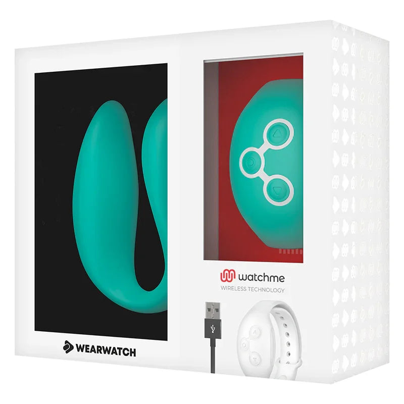 WEARWATCH - VIBRADOR DUAL TECHNOLOGY WATCHME LIGHT GREEN - Nuvica