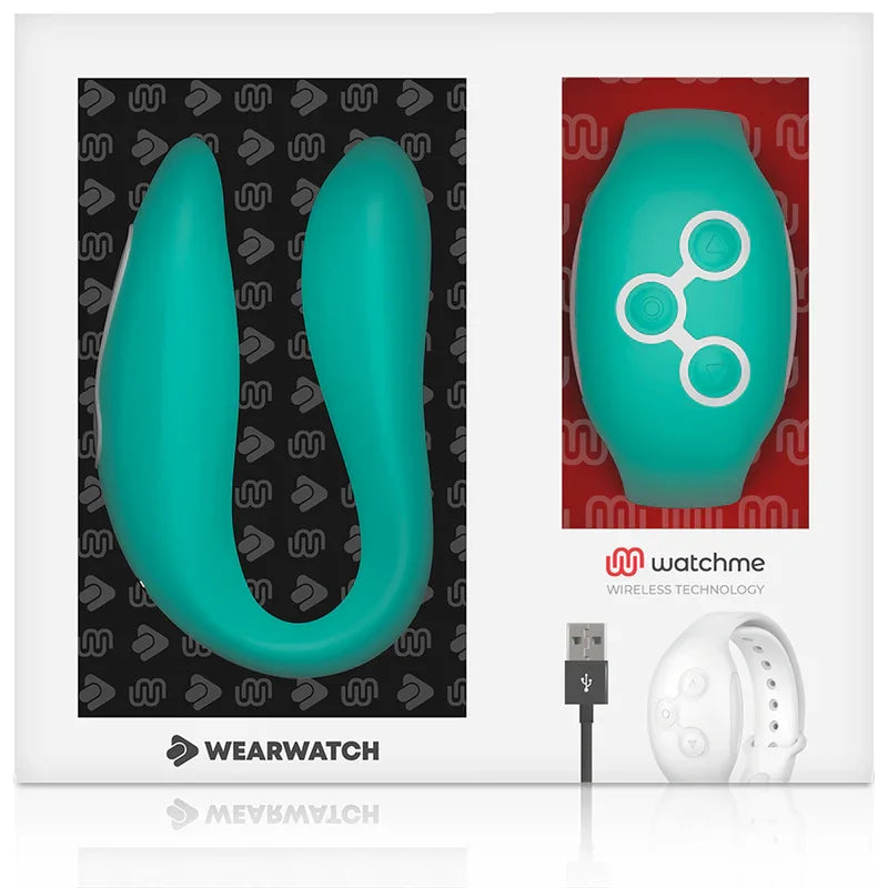 WEARWATCH - VIBRADOR DUAL TECHNOLOGY WATCHME LIGHT GREEN - Nuvica