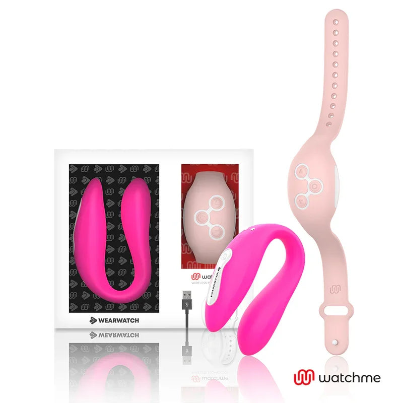 WEARWATCH - VIBRADOR DUAL TECHNOLOGY WATCHME FUCSIA / ROSA - Nuvica