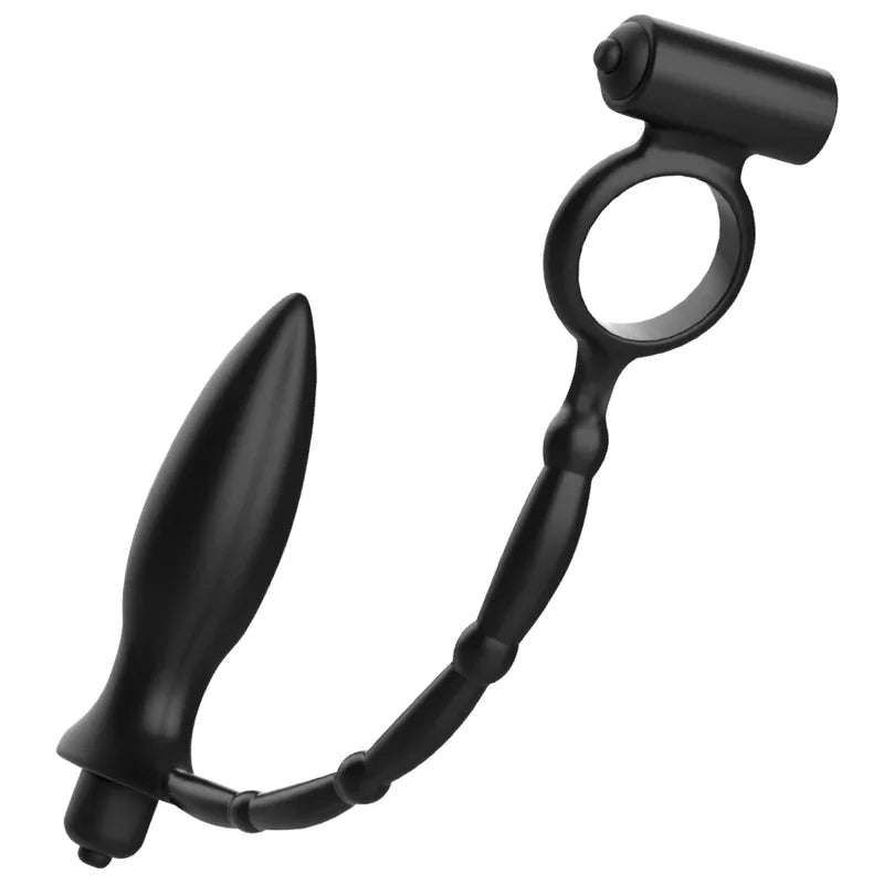 ADDICTED TOYS - PLUG ANAL CON ANILLO VIBRADOR - Nuvica