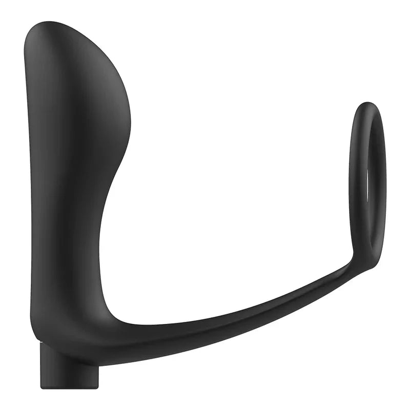 ADDICTED TOYS - ANILLA PENE CON PLUG ANAL CONTROL REMOTO NEGRO RECARGABLE - Nuvica