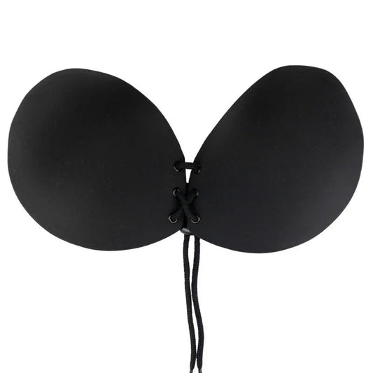 BYE-BRA - SUJETADOR ADHESIVO ENTRELAZADO NEGRO COPA A - Nuvica