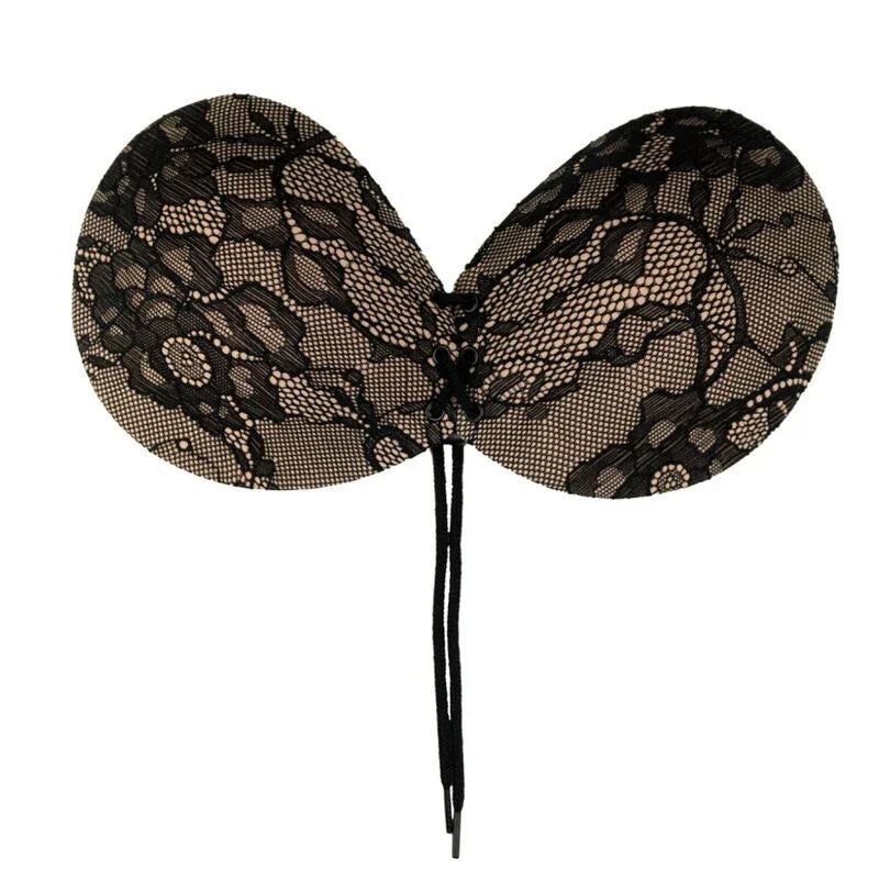 BYE-BRA - SUJETADOR ADHESIVO ENTRELAZADO & BORDADO COPA A - Nuvica