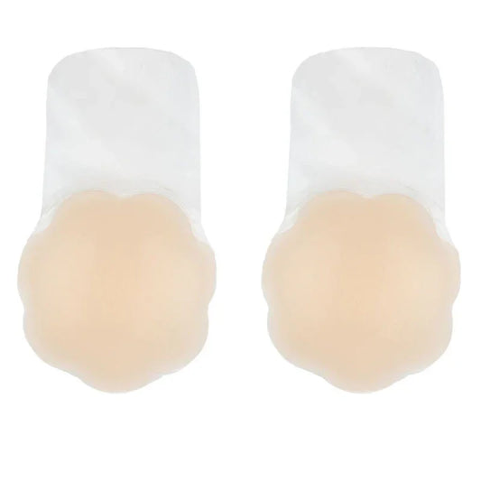 BYE-BRA - ELEVADOR PECHO PUSH-UP SILICONA NATURAL TALLA M - Nuvica