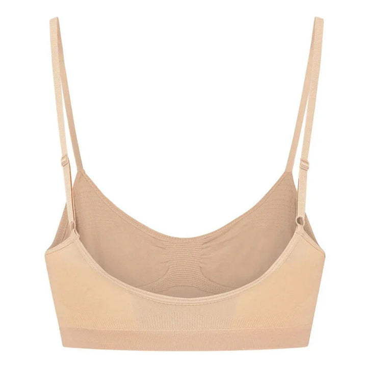BYE-BRA - MEDIUM CONTROL SUJETADOR SIN COSTURAS NEGRO TALLA XL - Nuvica