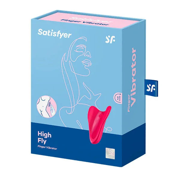 SATISFYER - HIGH FLY VIBRADOR DEDAL FUCHSIA - Nuvica