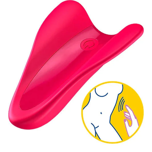 SATISFYER - HIGH FLY VIBRADOR DEDAL FUCHSIA - Nuvica