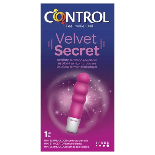CONTROL - VELVET SECRET MINI ESTIMULADOR - Nuvica