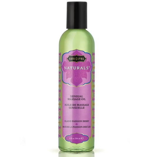 KAMASUTRA - ACEITE DE MASAJE NATURAL PASSION BERRY 236 ML - Nuvica
