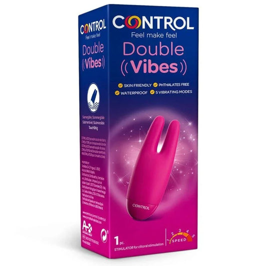 CONTROL - DOUBLE VIBES ESTIMULADOR - Nuvica