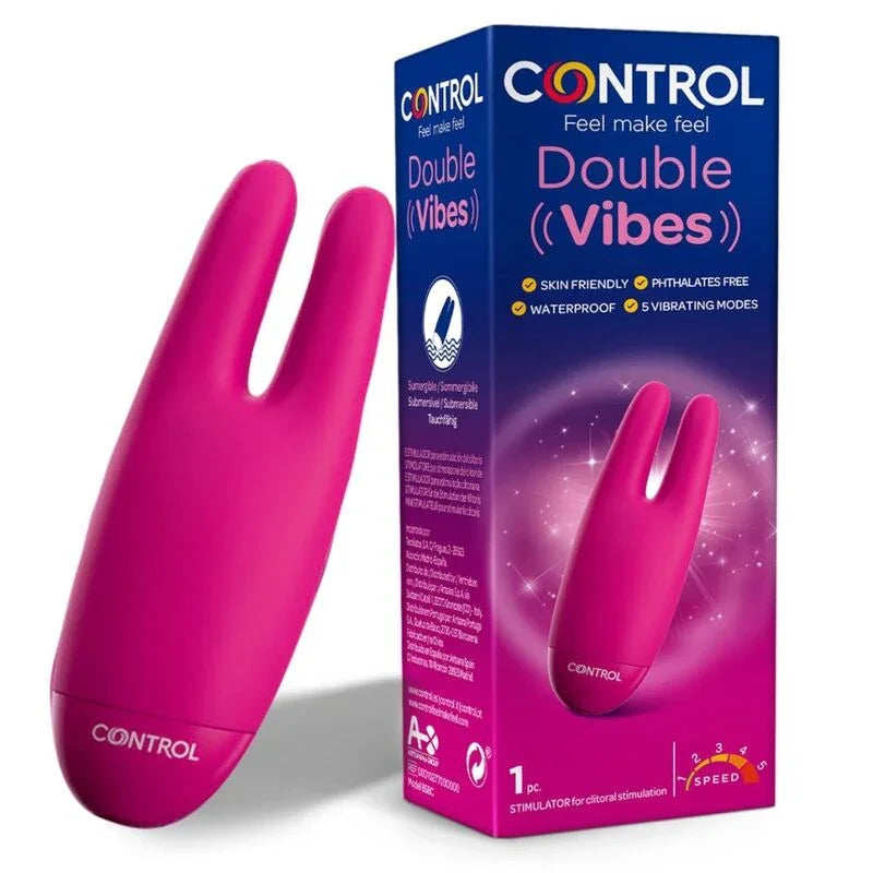 CONTROL - DOUBLE VIBES ESTIMULADOR - Nuvica