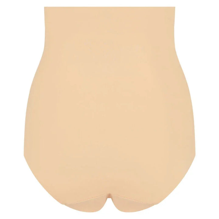 BYE-BRA - FAJA SIN COSTURAS ESTILO PANTIES BEIGE TALLA L - Nuvica