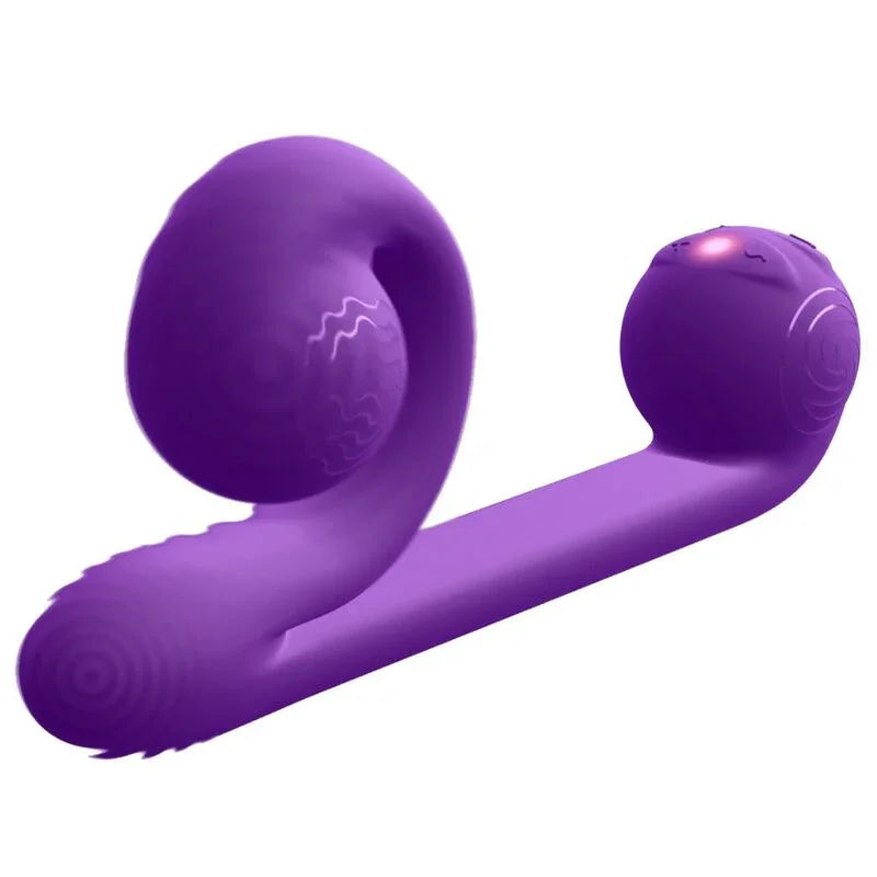 SNAIL VIBE - VIBRADOR MULTIACCIÓN LILA - Nuvica