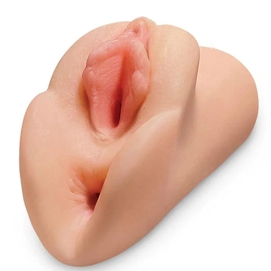 PDX PLUS - PERFECT PUSSY DOUBLE STROKER MASTURBADOR VAGINA Y ANO NATURAL - Nuvica