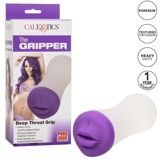 CALEXOTICS - DEEP THROAT GRIP MASTURBADOR BOCA - Nuvica