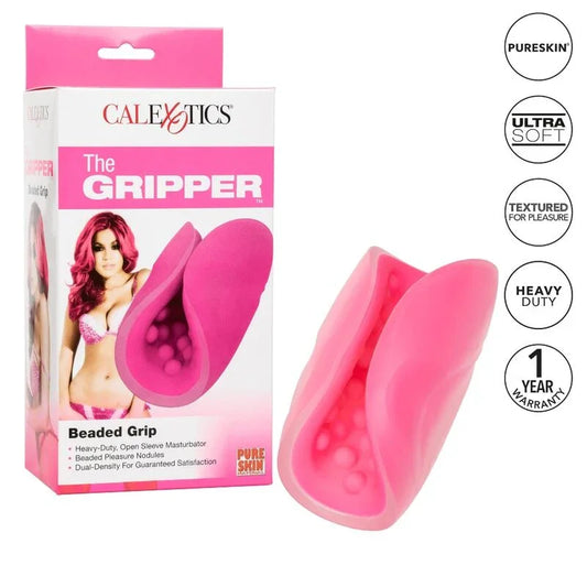 CALEXOTICS - BEADED GRIP MASTURBADOR TEXTURADO - Nuvica