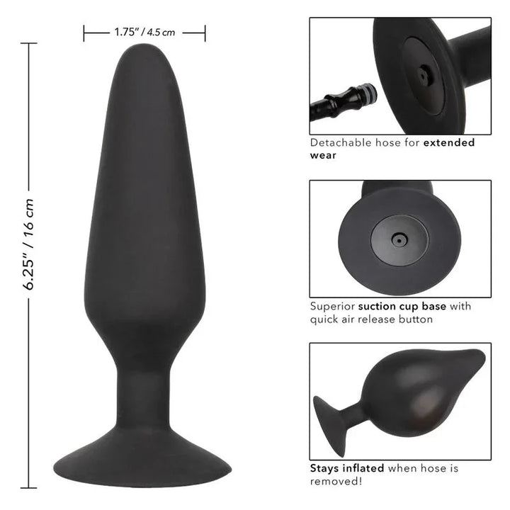 CALEXOTICS - XL SILICONE INFLATABLE PLUG - Nuvica
