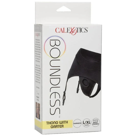 CALEXOTICS - BOUNDLESS ARNÉS TANGA CON LIGUERO S/M - Nuvica
