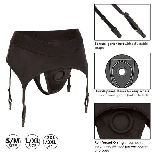 CALEXOTICS - BOUNDLESS ARNÉS TANGA CON LIGUERO S/M - Nuvica