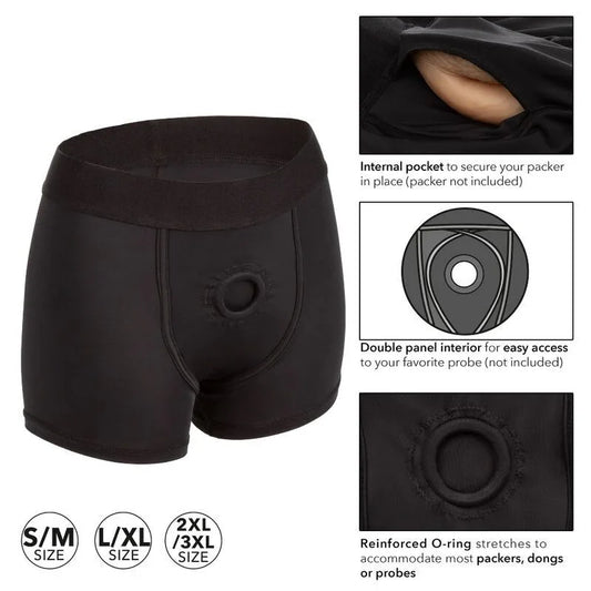 CALEXOTICS - ARNÉS ESTILO BOXER S/M - Nuvica