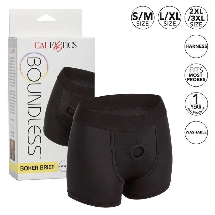 CALEXOTICS - ARNÉS ESTILO BOXER S/M - Nuvica