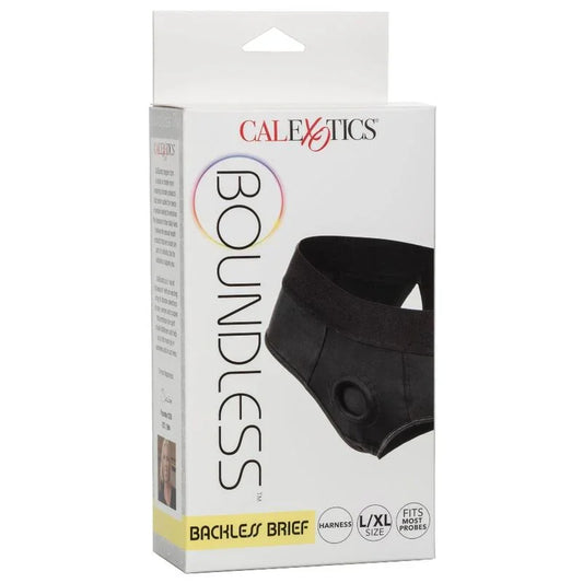 CALEXOTICS - BOUNDLESS ARNÉS CALZONCILLO CON ABERTURA TRASERA L/XL - Nuvica
