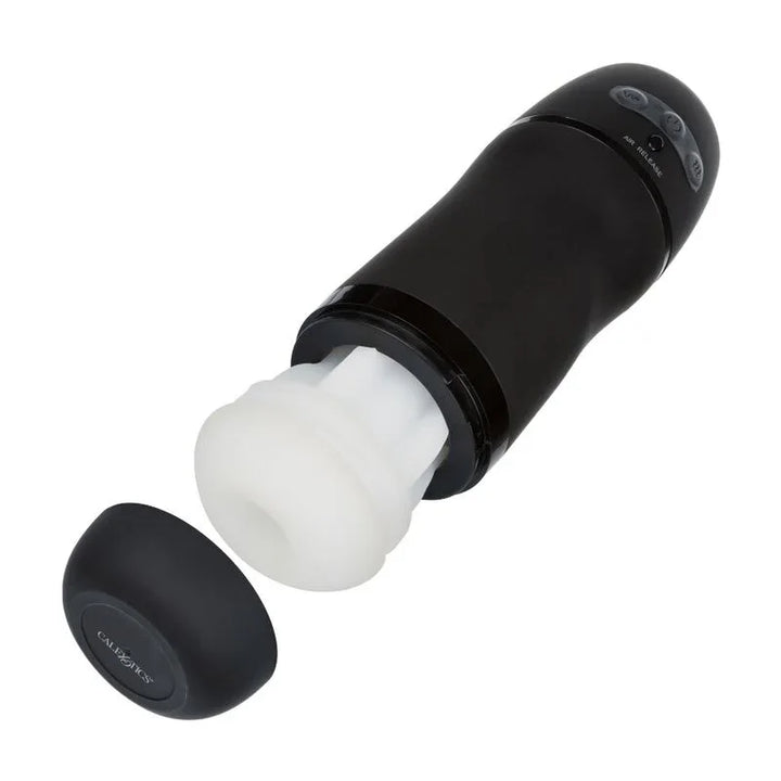 CALEXOTICS - OPTIMUM POWER MASTURBADOR CON VIBRACIÓN Y ONDAS ESTIMULADORAS - Nuvica