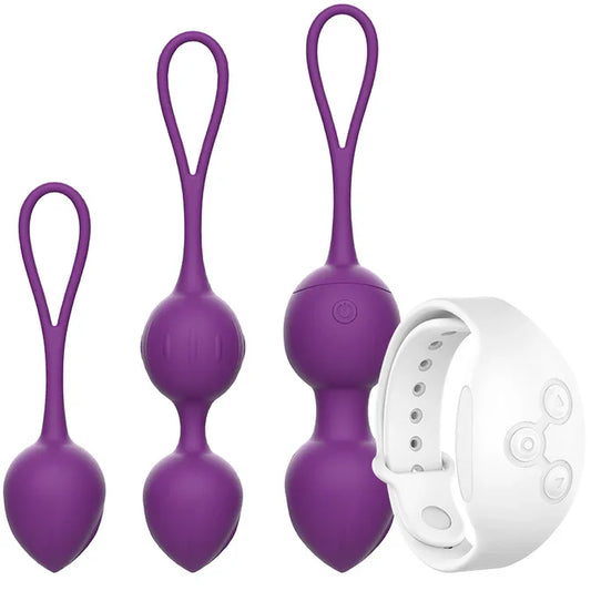 REWOLUTION - REWOBEADS BOLAS VIBRADORAS CONTROL REMOTO CON TECNOLOGIA WATCHME - Nuvica