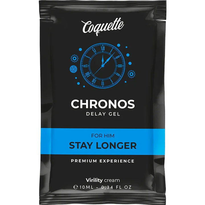 COQUETTE CHIC DESIRE - POCKET CHRONOS DELAY GEL RETARDANTE PARA ÉL 10 ML - Nuvica