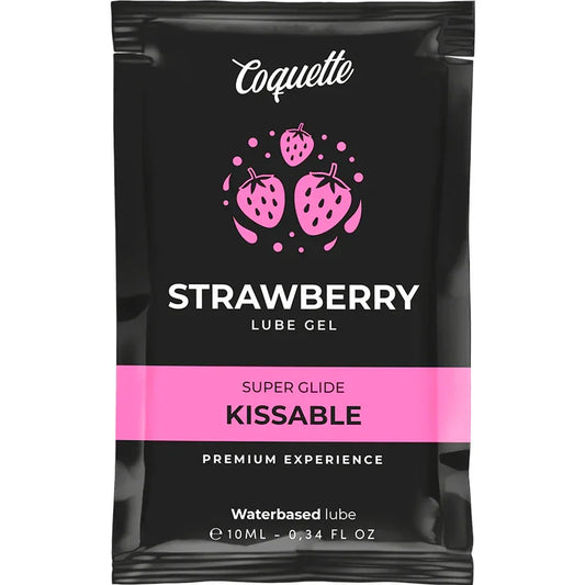 COQUETTE CHIC DESIRE - POCKET LUBRICANTE KISSABLE BASE AGUA FRESA 10 ML - Nuvica