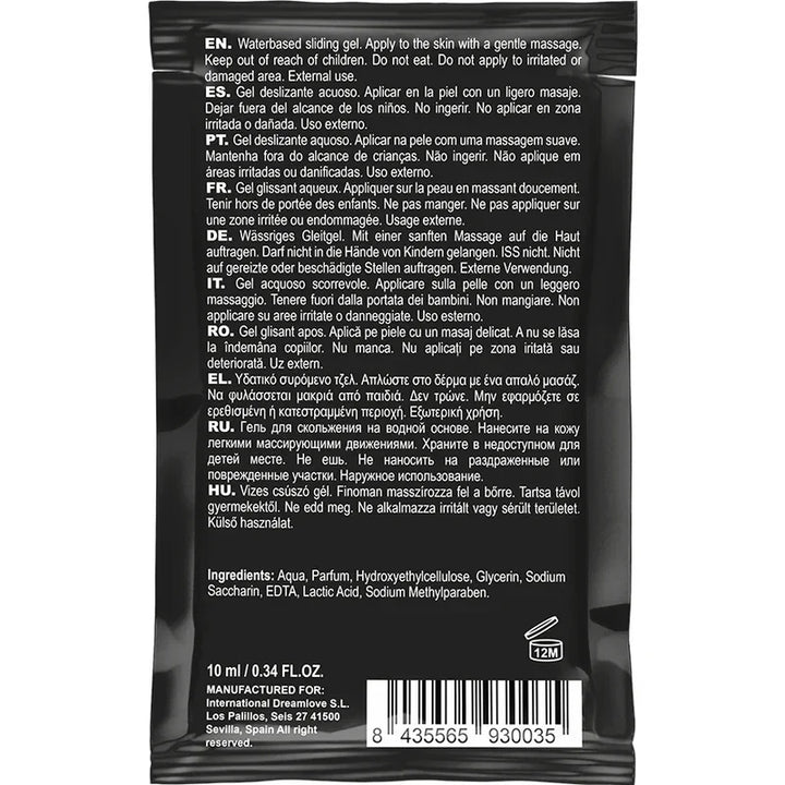 COQUETTE CHIC DESIRE - POCKET LUBRICANTE KISSABLE BASE AGUA FRESA 10 ML - Nuvica