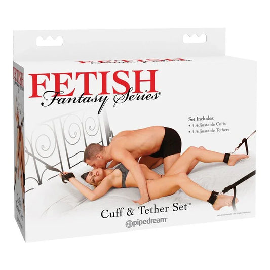 FETISH FANTASY SET DE ESPOSAS Y ATADURAS - Nuvica