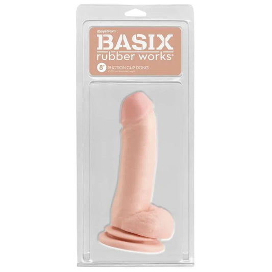 BASIX - PENE DE GELATINA ONDAS ESTIMULADORAS NATURAL 18 CM - Nuvica